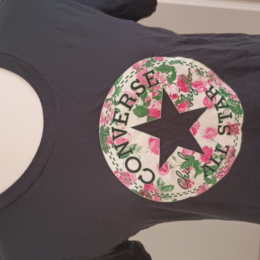 Converse Floral Tshirt - Picture 2 of 5